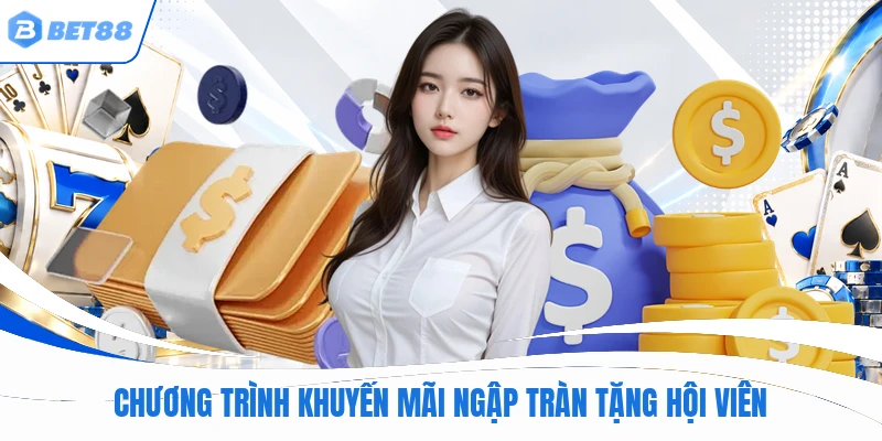 Chương trình khuyến mãi ngập tràn tặng hội viên