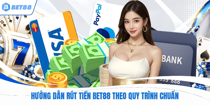 Hướng dẫn rút tiền BET88 theo quy trình chuẩn